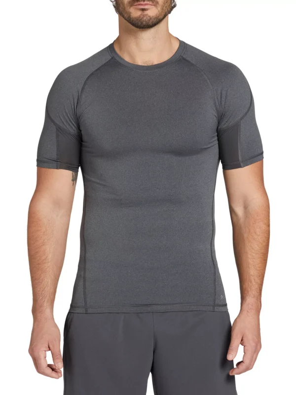 DSG Men's Compression Crewneck Short Sleeve T-Shirt