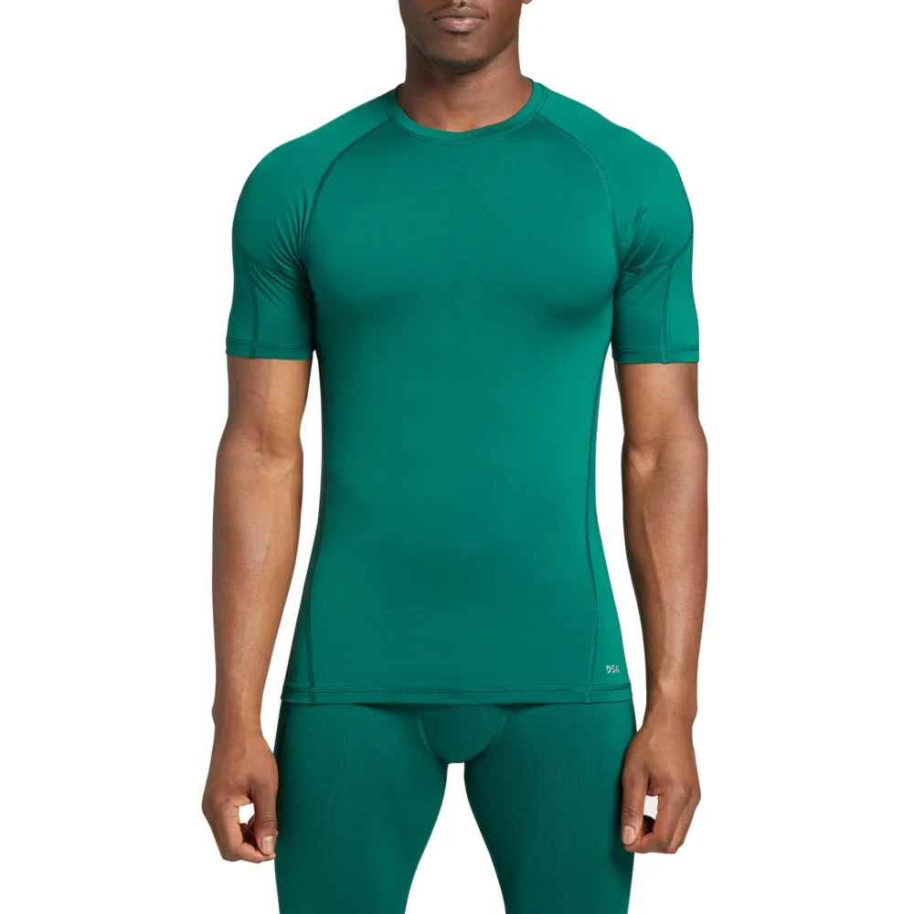 DSG Men's Compression Crewneck Short Sleeve T-Shirt