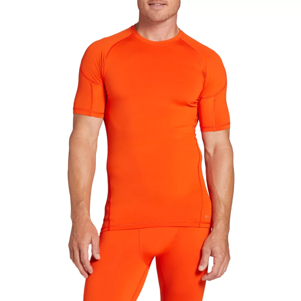 DSG Men's Compression Crewneck Short Sleeve T-Shirt