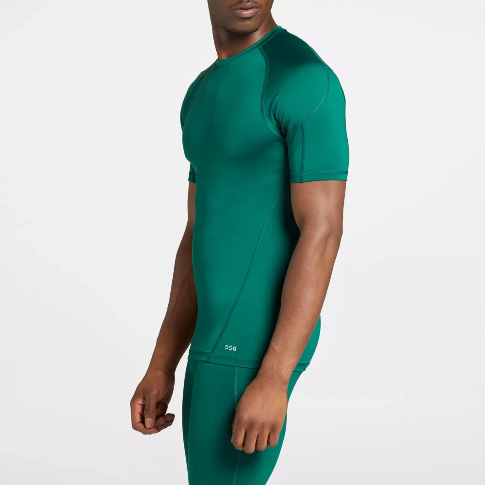 DSG Men's Compression Crewneck Short Sleeve T-Shirt
